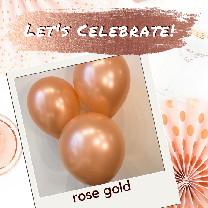 Rose Gold Balloons