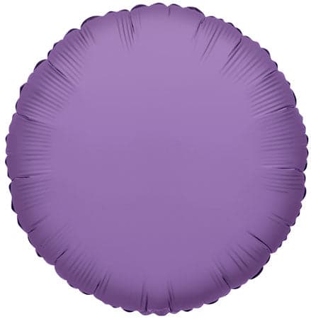 18" Round Foil Balloons | Solid Color | 100 pc