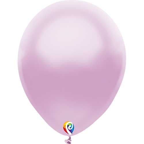 12" Funsational Pearl Lilac Latex Balloons by Pioneer Balloon