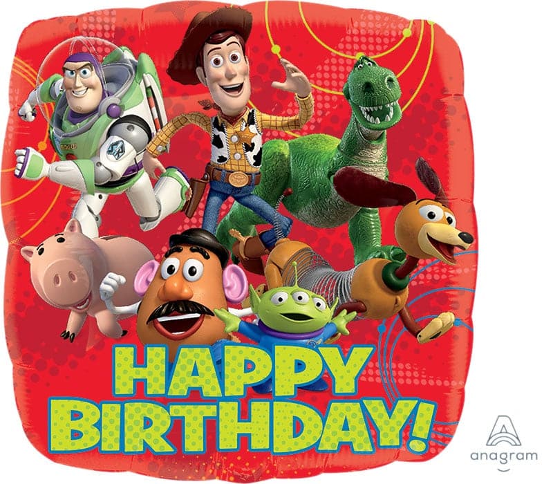 18 Inch Toy Story Birthday Foil Balloon