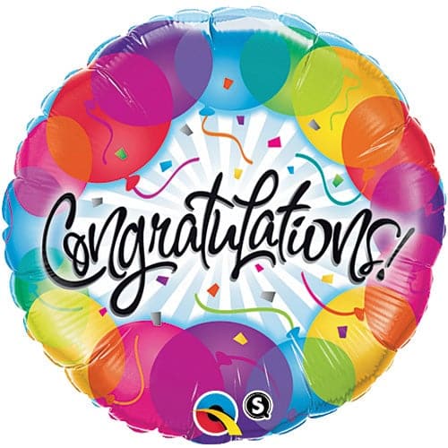 18 Inch Congratulations Balloons Foil Balloon