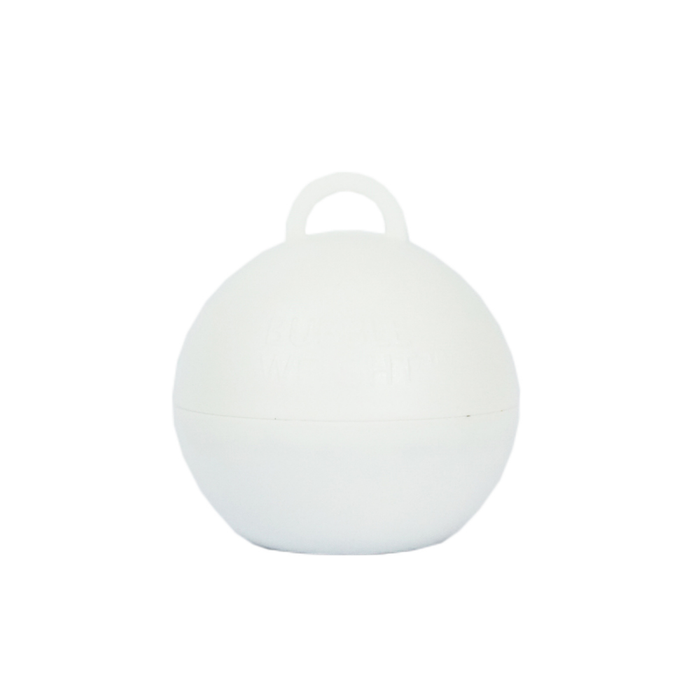 35 gram Bubble Weight™ Balloon Weight | Tuxedo White | 10 pc