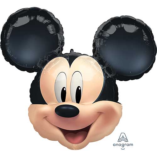 25 Inch Mickey Mouse Head Shape Foil Balloon