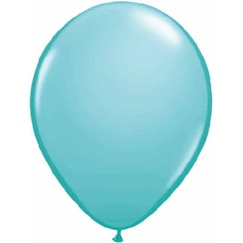 Caribbean Blue Latex Balloons by Qualatex