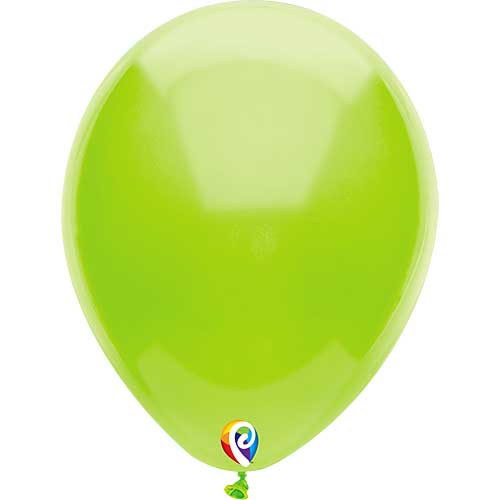 12" Funsational Lime Green Latex Balloons by Pioneer Balloon