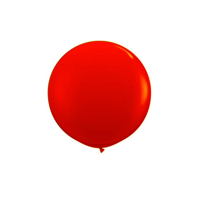 66" Latex Balloons - Red (4 pcs / bag - 1 bag / case)