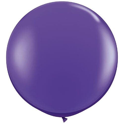 Purple Violet Latex Balloons by Qualatex