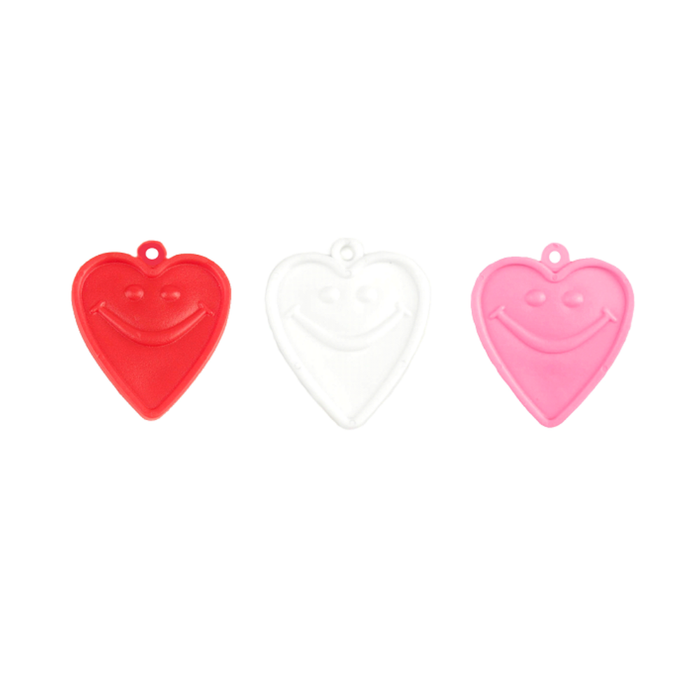 Bulk 8 Gram Happy Weight™ Balloon Weights | Heart Asst. | 100 pc x 10 bags (1000 pcs)