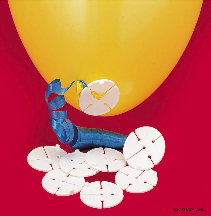 Balloon Tying Disc | E-Z Balloon Disc | 1000 pc