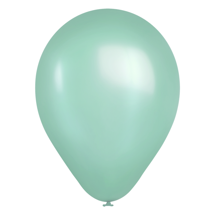 Custom Printed Valved Latex Balloons | Metallic Colors | 1 Color Print | 1000 pcs