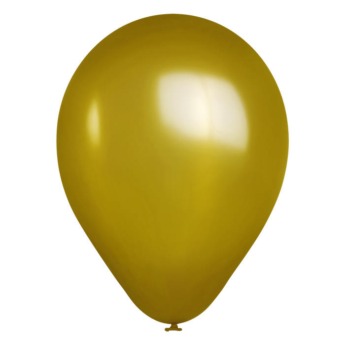 Custom Printed Valved Latex Balloons | Metallic Colors | 1 Color Print | 1000 pcs