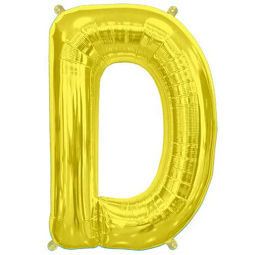 Balloon Letter D