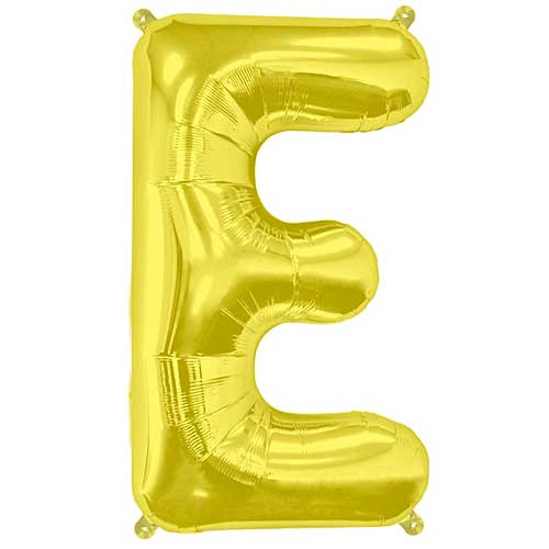 Balloon Letter E