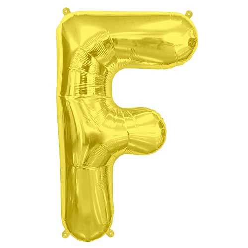 Balloon Letter F