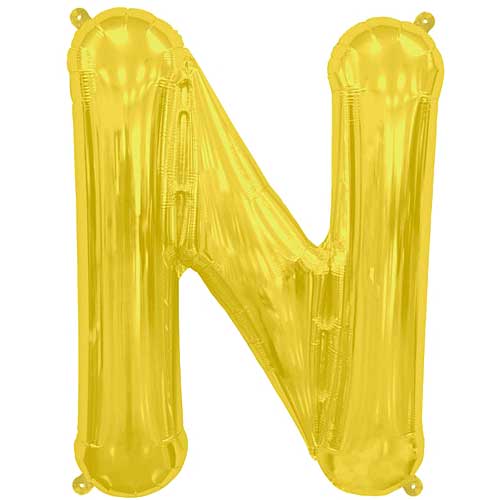 Balloon Letter N