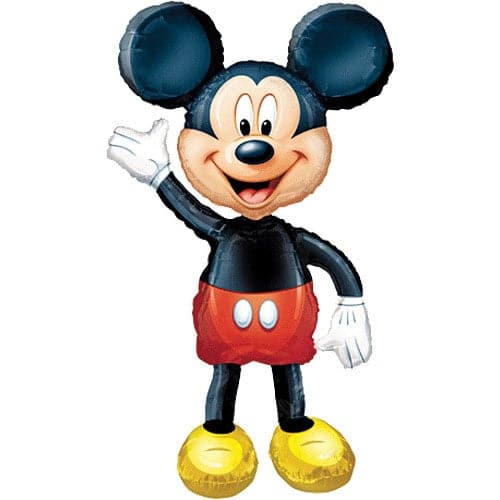 46 Inch Mickey Mouse Airwalker Shape Jumbo Foil Balloon