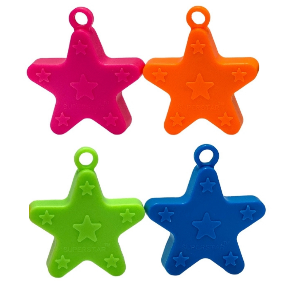 Bulk 100 gram SuperStar Heavy Balloon Weights Wholesale Weights — Balloons and Weights