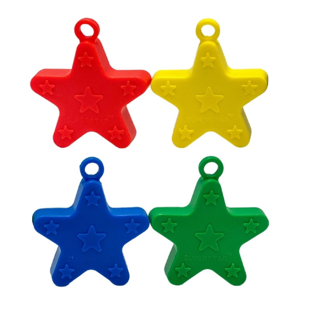 Bulk 100 gram SuperStar Heavy Balloon Weights Wholesale Weights — Balloons and Weights