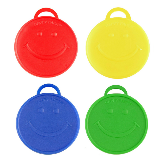 Bulk 100 gram Heavy Happy Weight™ Balloon Weights | Primary-Plus Asst. | 10 pc x 20 bags (200 pcs)