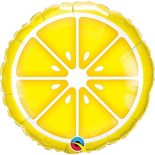 18 Inch Lemon Slice Foil Balloon