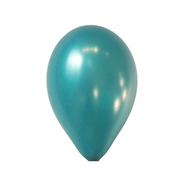 15-ct Retail-Ready Bags - 11" Pearl Teal Latex Balloons by Gayla