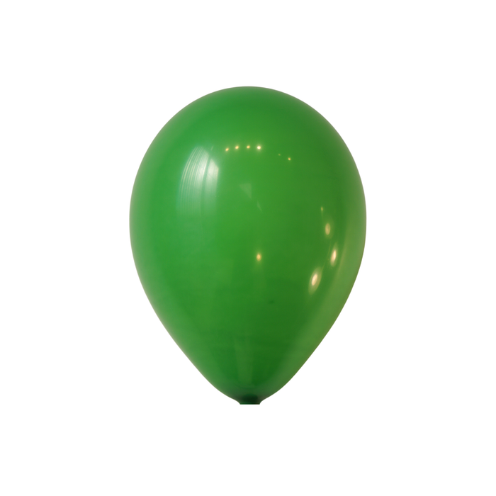 11" Standard Green Latex Balloons by Gayla
