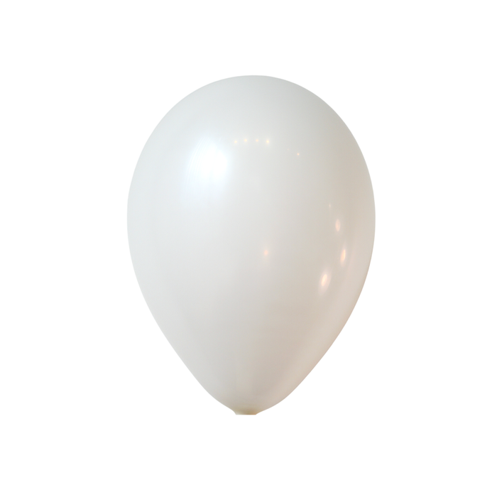 11" Standard White Latex Balloons by Gayla