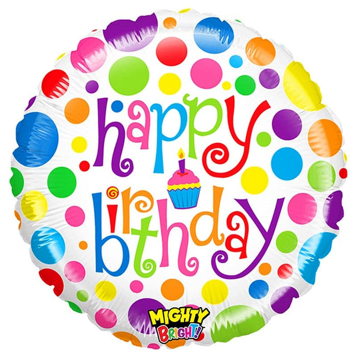 Mighty Bright Color Birthday 18in.