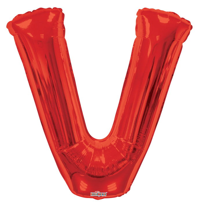 34" Red LOVE Foil Balloon | 50 pcs