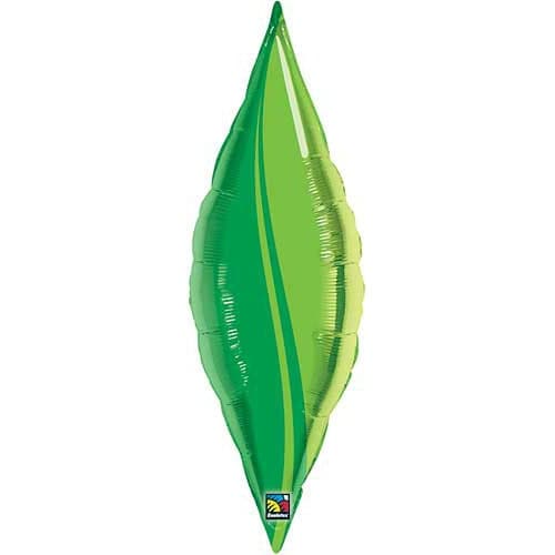 Green Leaf Tapers Foil Balloon