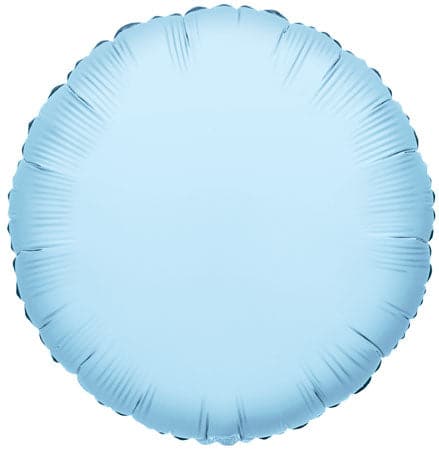18" Round Foil Balloons | Solid Color | 100 pc