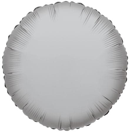 18" Round Foil Balloons | Solid Color | 100 pc