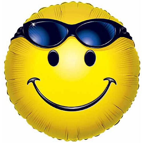 Smiley Face Sunglasses Value 18"