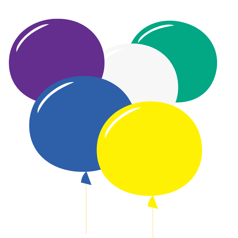 17" 72 ct. Wholesale Latex Balloons