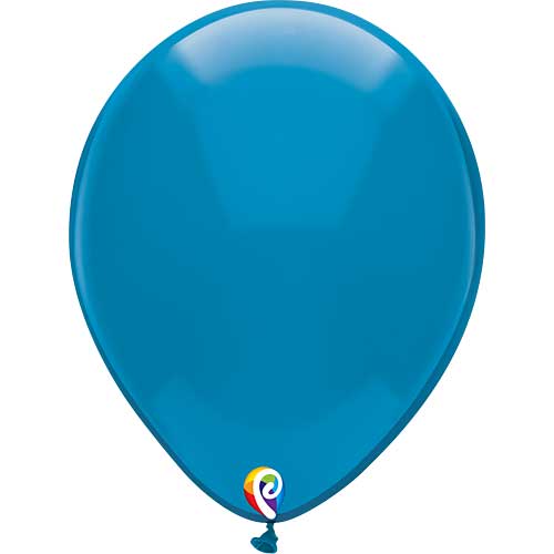 12" Funsational Crystal Blue Latex Balloons by Pioneer Balloon