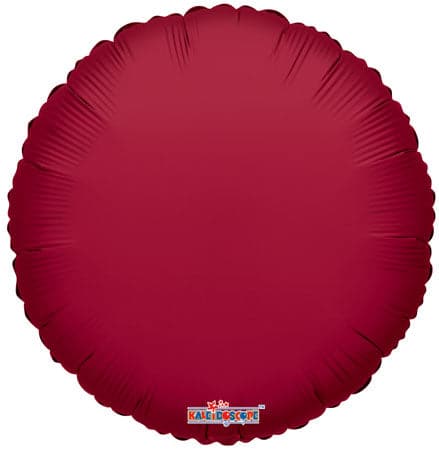 18" Round Foil Balloons | Solid Color | 100 pc