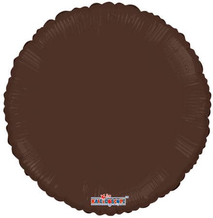 18" Round Foil Balloons | Solid Color | 100 pc