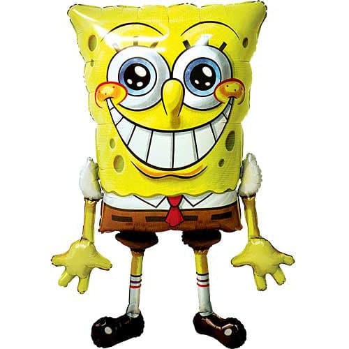 46 Inch SpongeBob Airwalker Shape Jumbo Foil Balloon