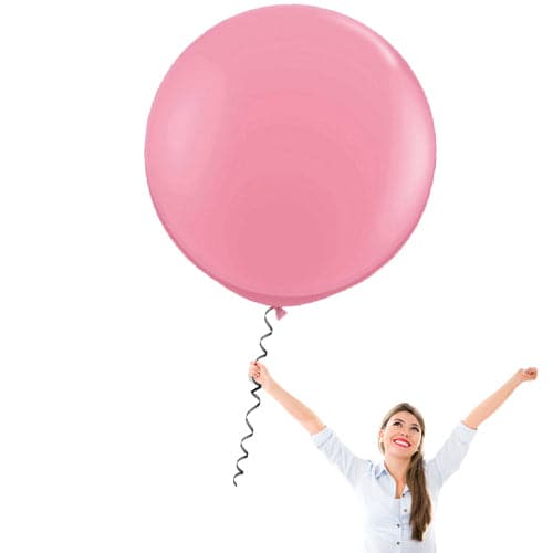36 Inch Latex Balloons | Decorator Hot Pink | 10 pc bag