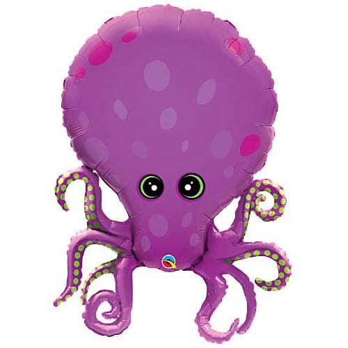 35 Inch Amazing Octopus Shape Jumbo Foil Balloon