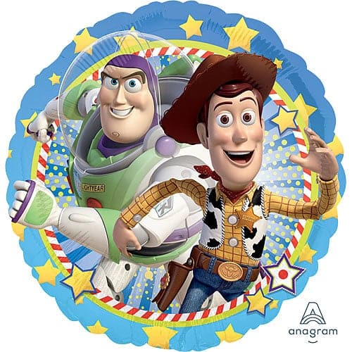 18 Inch Toy Story Woody & Buzz Lightyear Foil Balloon