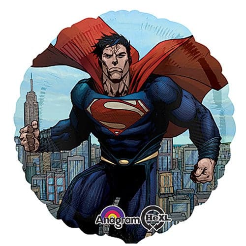 18 Inch Superman Man Of Steel Foil Balloon