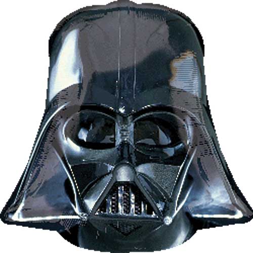 26 Inch Star Wars Darth Vader Helmet Shape Foil Balloon