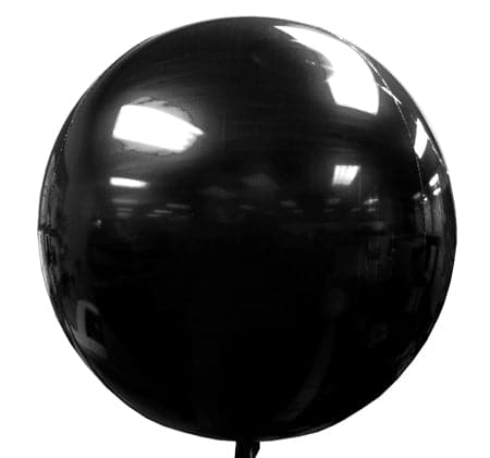 3-D Round Orb Foil Balloons | 25 pcs