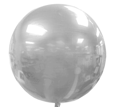 3-D Round Orb Foil Balloons | 25 pcs