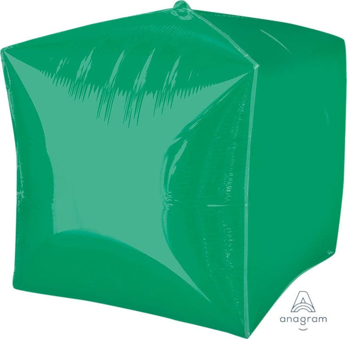 15 Inch Green Cubez Foil Balloon