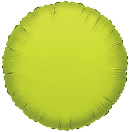18" Round Foil Balloons | Solid Color | 100 pc