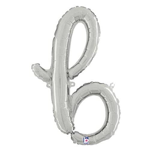 Balloon Script Letter B 24"