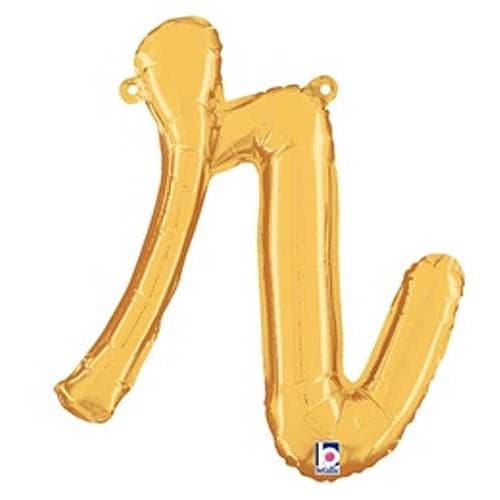 Balloon Script Letter R 14"