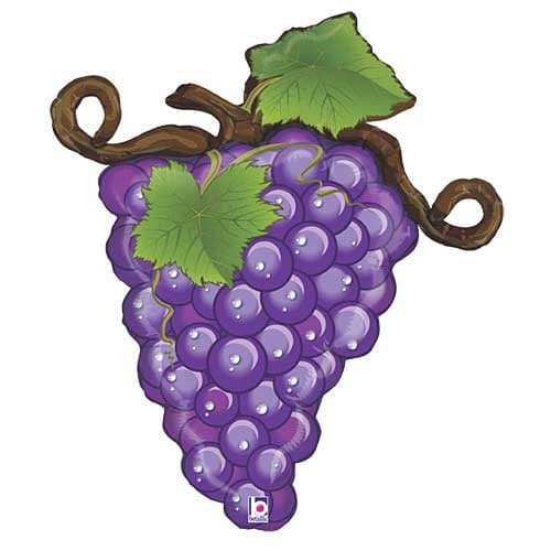 Linky Purple Grapes Shape 31"